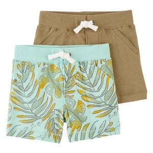 Carters 2pk Cotton Shorts 3M